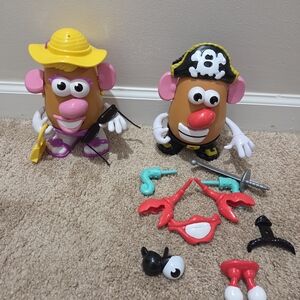 Mr & Mrs Potato Head Bundle - Pirate and Glamgirl Set